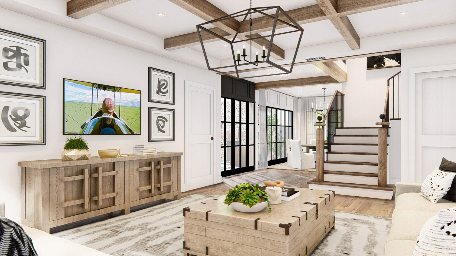 great room stairs
