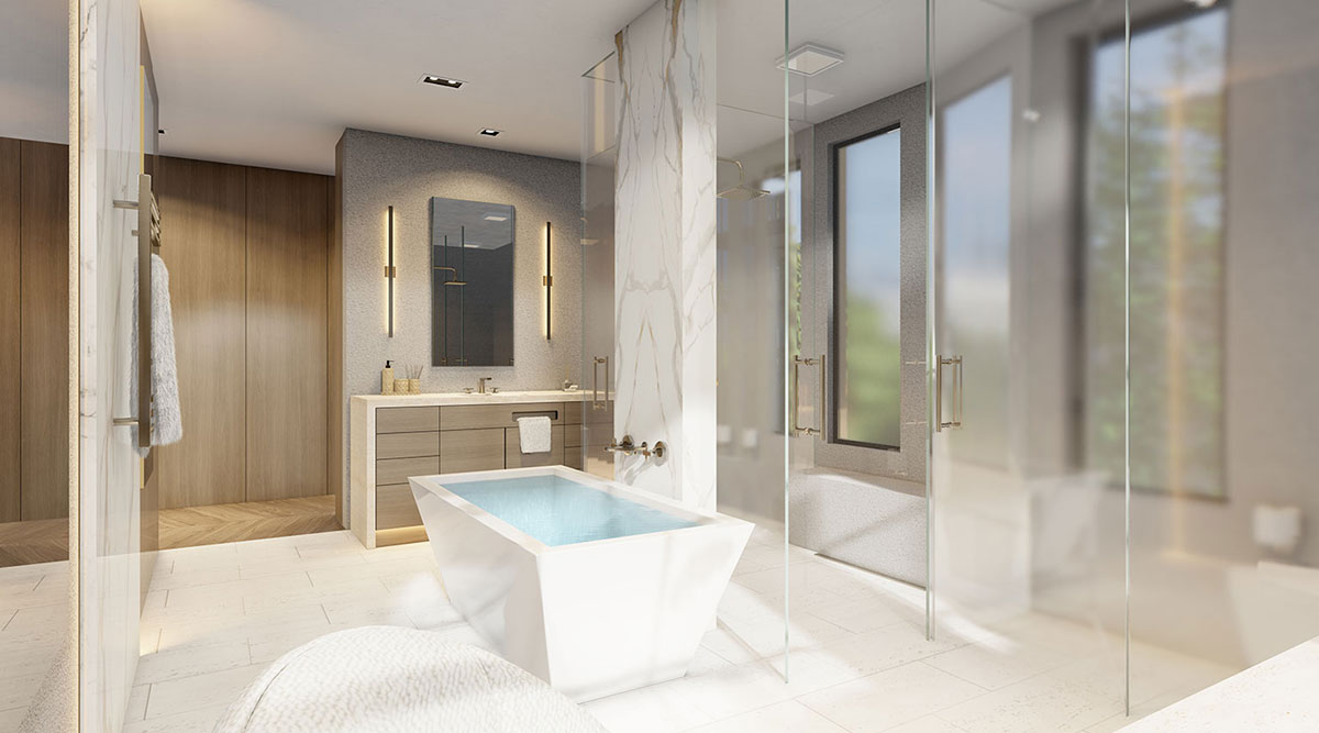 primary bathroom