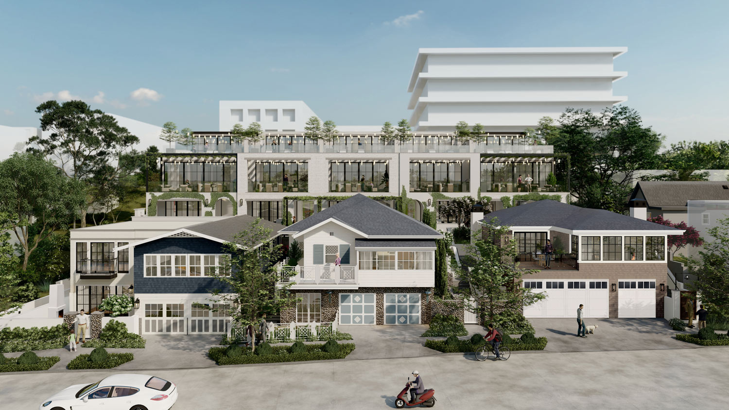 rendering of 800 Coast La Jolla new construction project