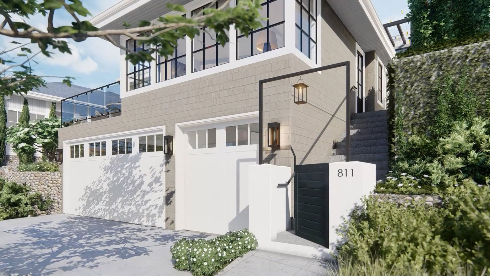 The Beach House exterior rendering
